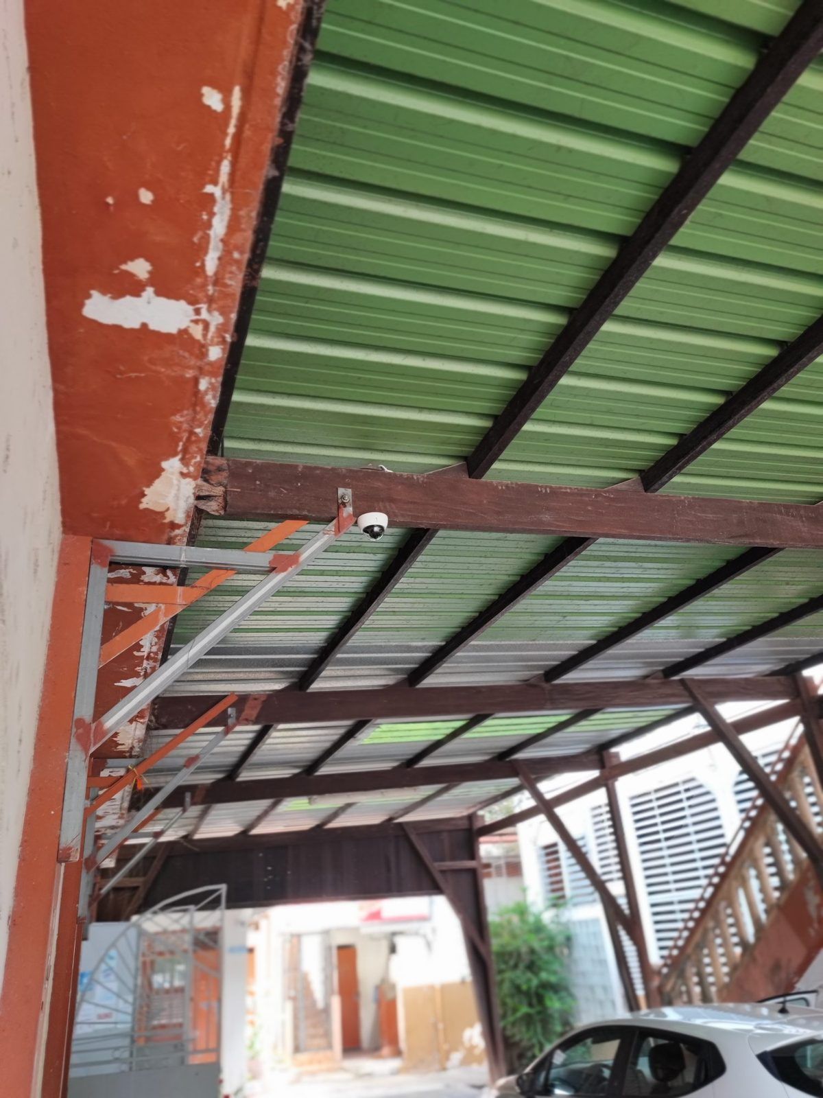 Chantier Église Terre Sainte — Vidéosurveillance en Martinique