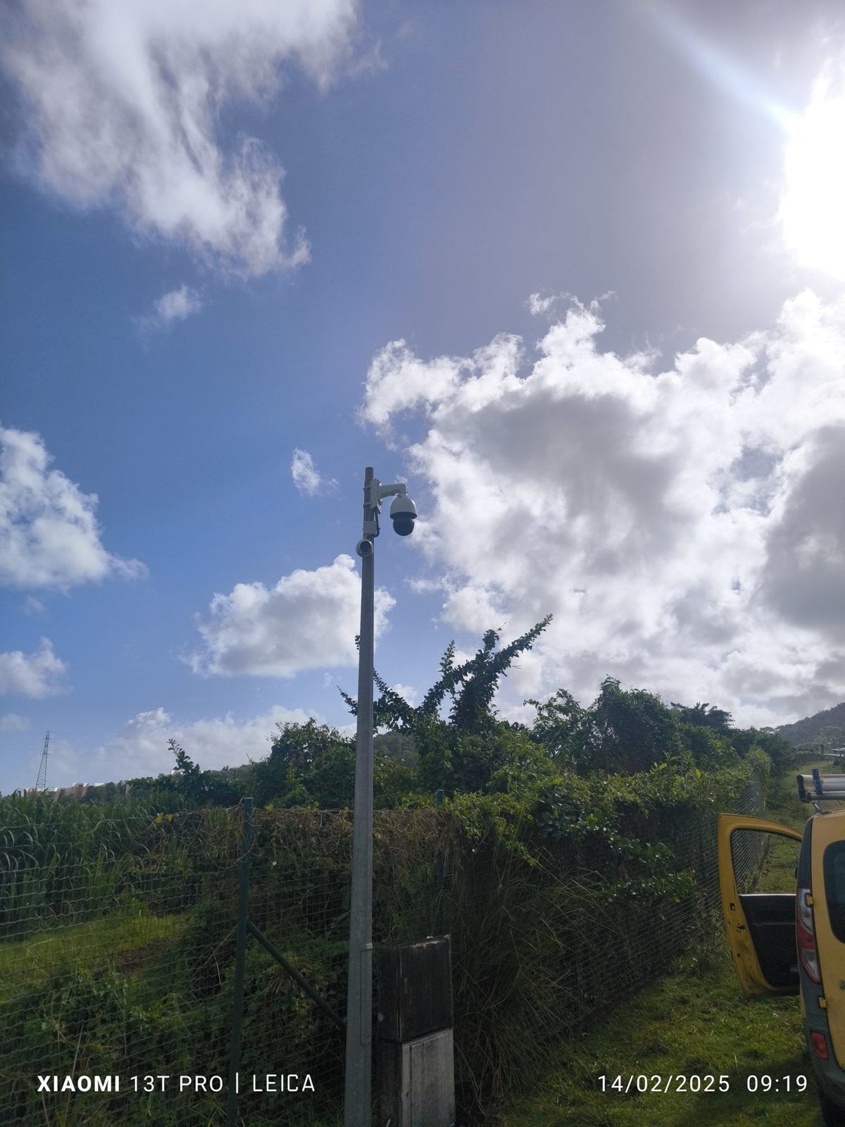 Chantier Albioma Antilles — Vidéosurveillance en Martinique
