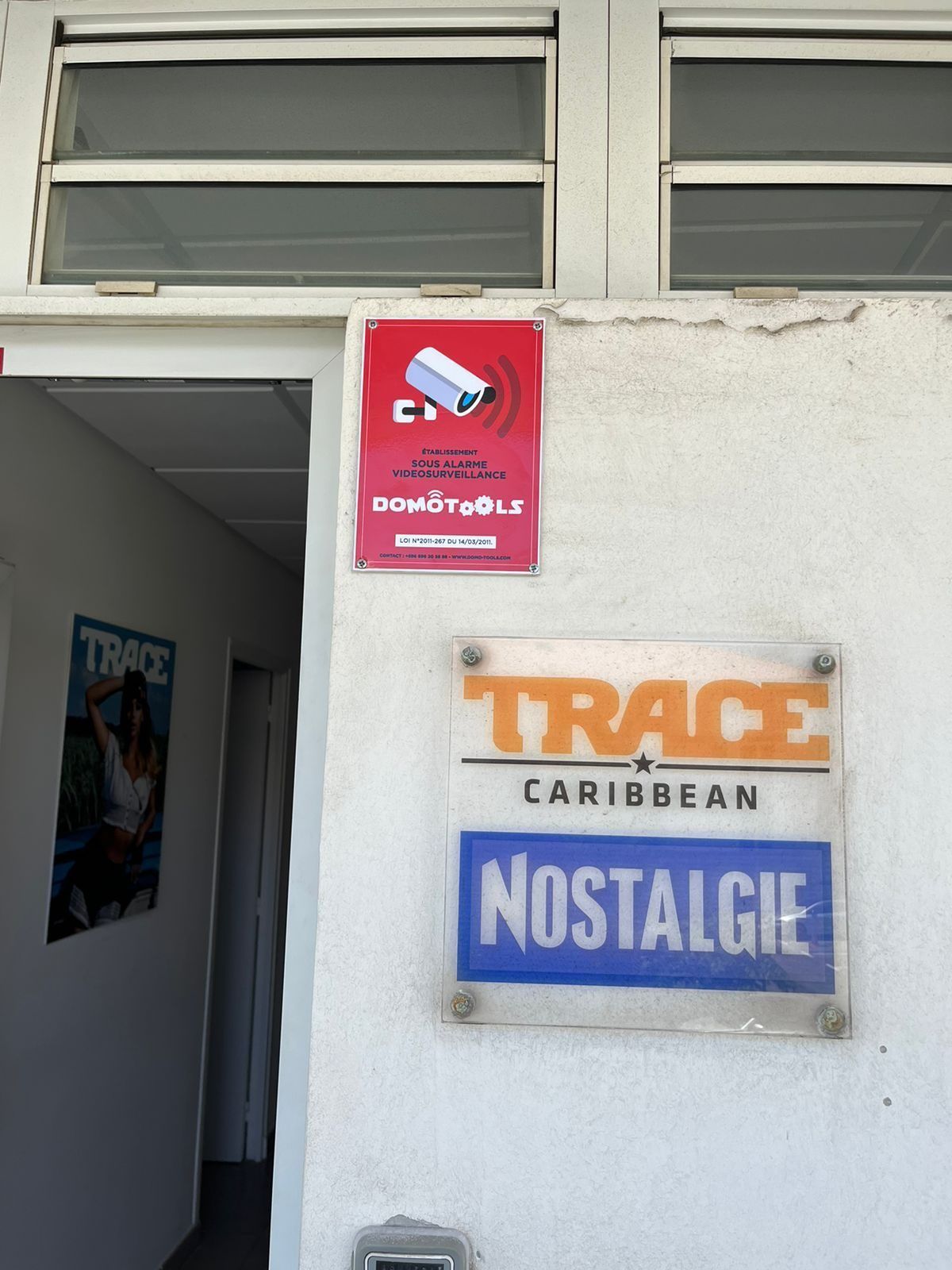 Chantier Trace FM — Vidéosurveillance en Martinique